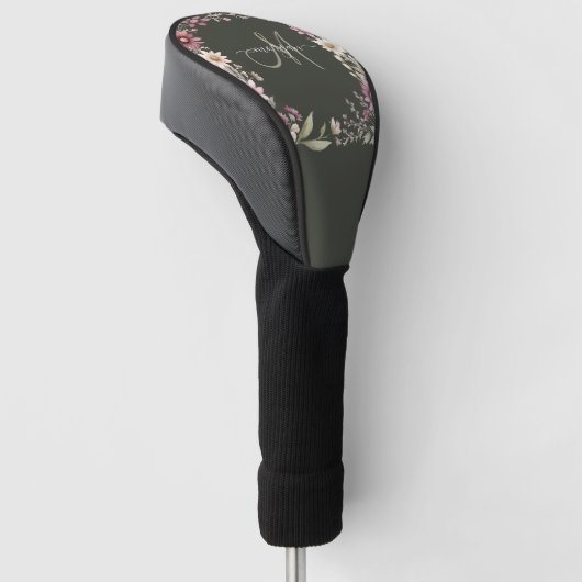 Persoonlijk Monogram Golfheadcover (Schuin)