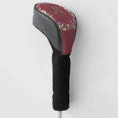Persoonlijk Monogram Golfheadcover (Schuin)