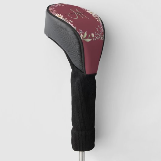 Persoonlijk Monogram Golfheadcover (Schuin)