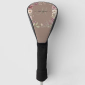 Persoonlijk Monogram Golfheadcover (Voorkant)