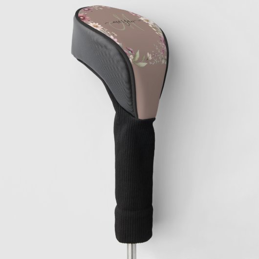 Persoonlijk Monogram Golfheadcover (Schuin)