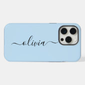 Persoonlijk Monogram iPhone Hoesje (Achterkant horizontaal)