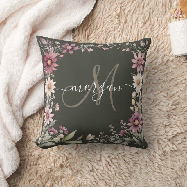 Persoonlijk monogram kussen (Deken)