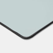 Persoonlijk Monogram Naam Logo Rokerig Blauw Bureaumat (Hoek)