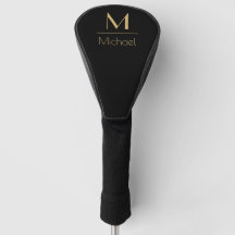 Persoonlijk Monogram | Naam Zwart & Goud