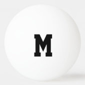 Persoonlijk monogram pingpongballen (Voorkant)