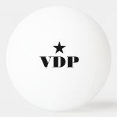Persoonlijk monogram pingpongballen (Voorkant)