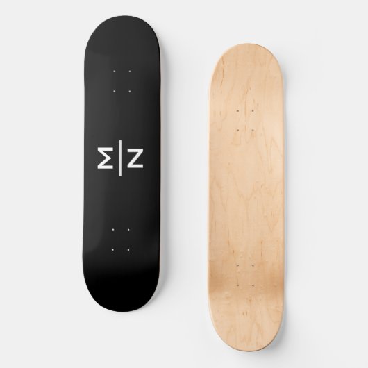 persoonlijk monogram skateboard (Voorkant)