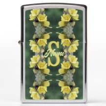 Persoonlijk monogram Uw initiële naam Mullein