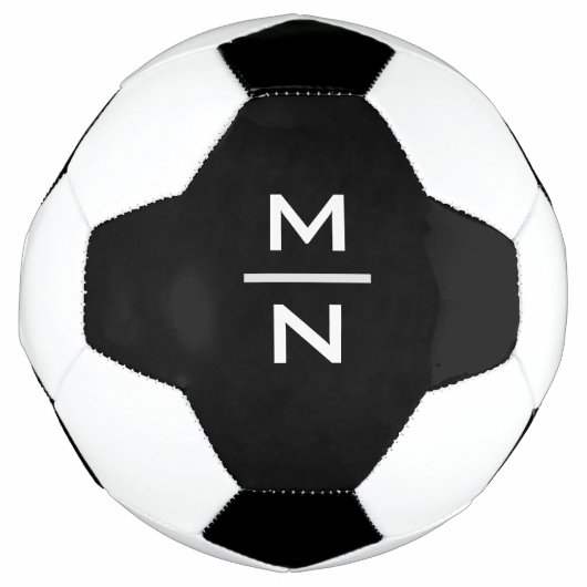persoonlijk monogram voetbal (Voorkant)