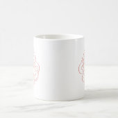Persoonlijk Monogrammetje met Swash Koffiemok (Center)