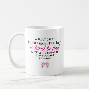 Persoonlijk Montessori Leraar Waarderingscadeau Koffiemok