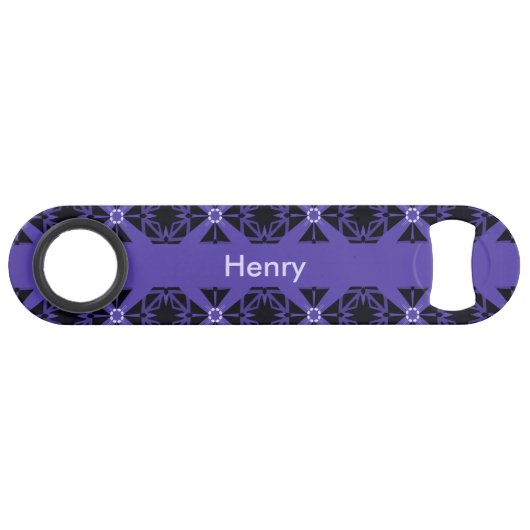 Persoonlijk Moody Blue Speed Flessenopener (Voorkant (Horizontaal))