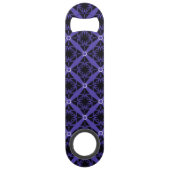 Persoonlijk Moody Blue Speed Flessenopener (Achterkant)