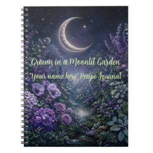 Persoonlijk Moonlit Botanica Receptenboek Notitieboek