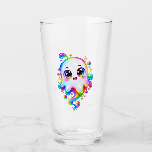 Persoonlijk Moppertje Halloween Foto T-shirt Glas (Voorkant)