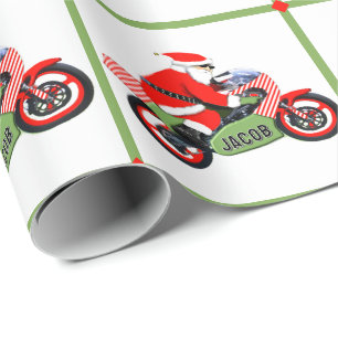 Persoonlijk Motocross Cadeau Cadeaupapier