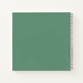 Persoonlijk muzieknotitieboek notitieboek (Achterkant)