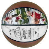 Persoonlijk MVP Marmer Basketbal Fotocadeau (Voorkant)
