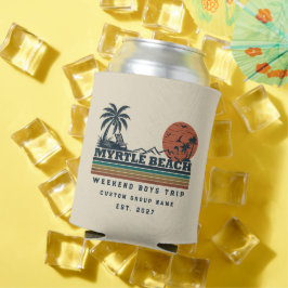 Persoonlijk Myrtle Beach-weekend vrijgezellenfeest Blikjeskoeler