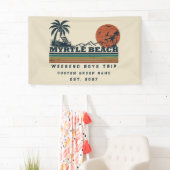 Persoonlijk Myrtle Beach-weekend vrijgezellenfeest Spandoek (Insitu)