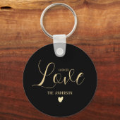 Persoonlijk naadloos penseelscript voor persoonlij sleutelhanger (Voorkant)