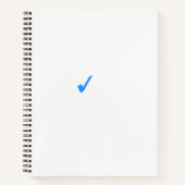 Persoonlijk Naam Journaal Aangepaste Notitieboek (Voorkant)