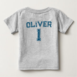 Persoonlijk naam NBA basketbal baby T-shirt