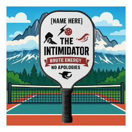 Persoonlijk naam Pickleball Paddle De Intimiderend