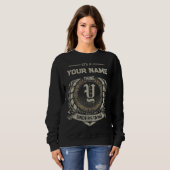 Persoonlijk naam T-shirt, op maat gemaakte familie Trui (Voorkant volledig)