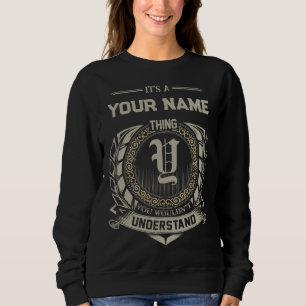 Persoonlijk naam T-shirt, op maat gemaakte familie Trui