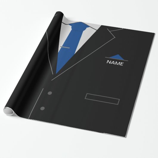 Persoonlijk Naam Zakelijk Inpakpapier op Maat (Uitgerold)