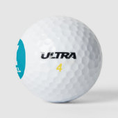 Persoonlijk naammonogram golfballen (Logo)