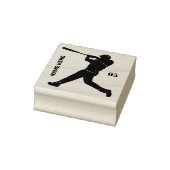 Persoonlijk naamnummer Baseball Rubberstempel (Stempel)