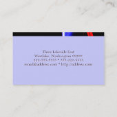 Persoonlijk nachtlicht visitekaartje (Achterkant)