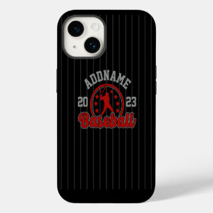 Persoonlijk NAME Honkbalteam Speler Spel iPhone 14 Hoesje