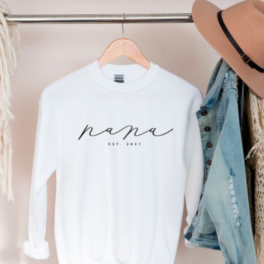 Persoonlijk Nana Grandma Sweatshirt