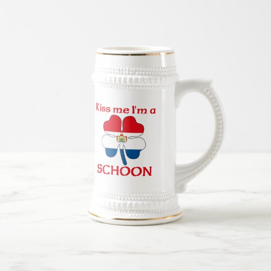 Persoonlijk Nederlands Kus Ik ben Schoon Bierpul (Rechts)