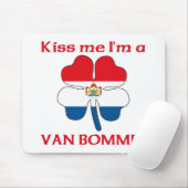 Persoonlijk Nederlands Kus Ik ben Van Bommel Muismat (Met muis)