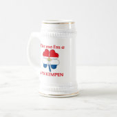 Persoonlijk Nederlands Kus Ik ben Van Kempen Bierpul (Voorkant links)