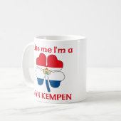 Persoonlijk Nederlands Kus Ik ben Van Kempen Koffiemok (Voorkant links)
