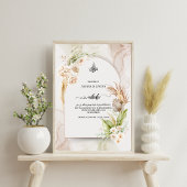 Persoonlijk Nikah Welkom Acrylaat Bord - Roos