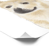 Persoonlijk Noors Buhund Foto Afdruk (Hoek)