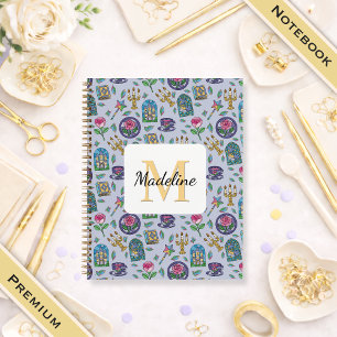 Persoonlijk Notebook Beauty Beast Meisje Schattig Notitieboek