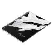 Persoonlijk notebook ontwerp modern cadeau voor ki notitieboek (Linkerzijde)