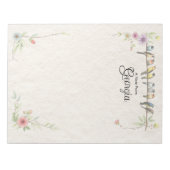 Persoonlijk Notitieblok (Voorkant)