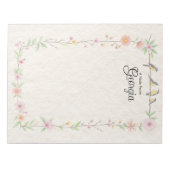 Persoonlijk Notitieblok (Voorkant)