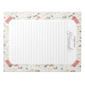 Persoonlijk Notitieblok  (Voorkant)