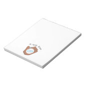 Persoonlijk notitieblok voor jongens met honkbal e (Linkerzijde)