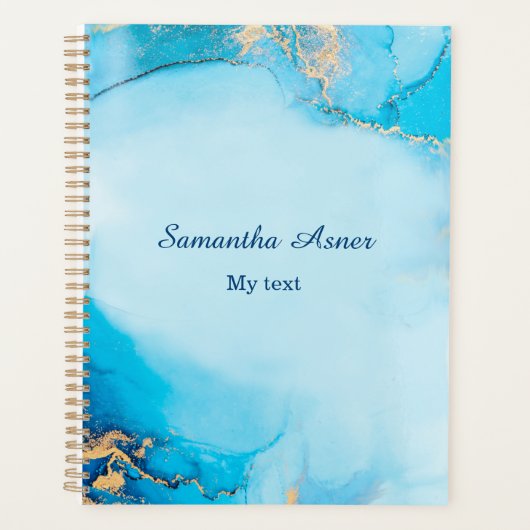 Persoonlijk notitieboek agenda planner (Voorkant)